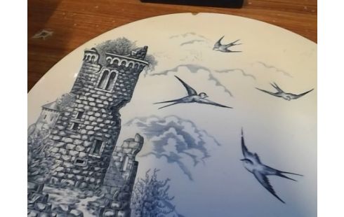 ASSIETTE DECO LONGCHAMP (UN ECLAT)