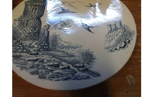 ASSIETTE DECO LONGCHAMP (UN ECLAT)