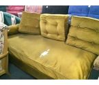 BANQUETTE TISSU JAUNE