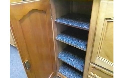 MEUBLE SECRETAIRE 3P 3T STYLE LOUIS XV (L 163 / P 51 / H 136)