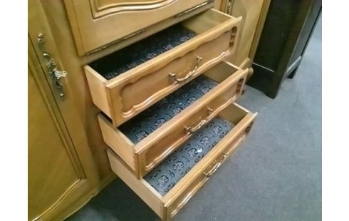 MEUBLE SECRETAIRE 3P 3T STYLE LOUIS XV (L 163 / P 51 / H 136)