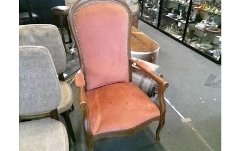 FAUTEUIL VOLTAIRE ROUGE