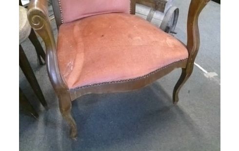FAUTEUIL VOLTAIRE ROUGE