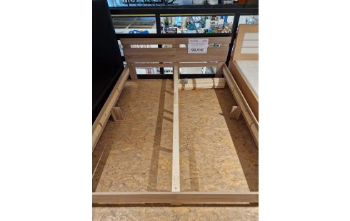 LIT moderne agglo 140x200 + lattes