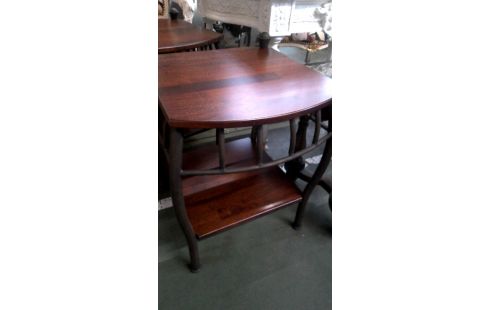 TABLE D'APPOINT FER, , BOIS L UNITE