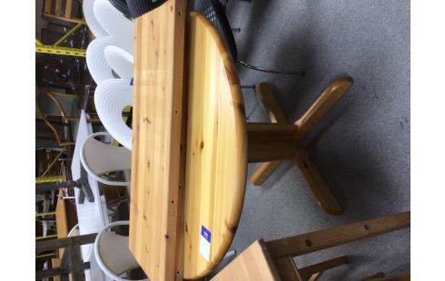 TABLE PIN MASSIF AVEC ALLONGE