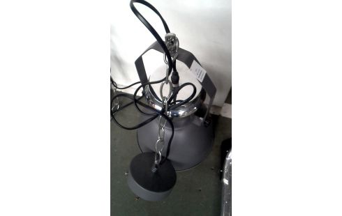 SUSPENSION STYLE GRIS METAL L UNITE