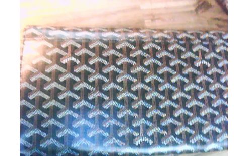 POCHETTE GOYARD MONTECARLO CUIR NOIR BAGUETTE BOIS GOYARD PARIS