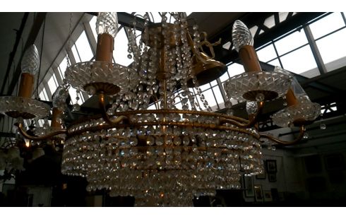 SUSPENSION LAITON CRISTAL