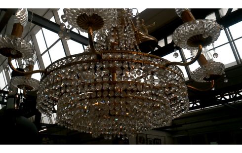 SUSPENSION LAITON CRISTAL