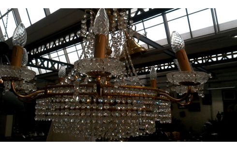 SUSPENSION LAITON CRISTAL