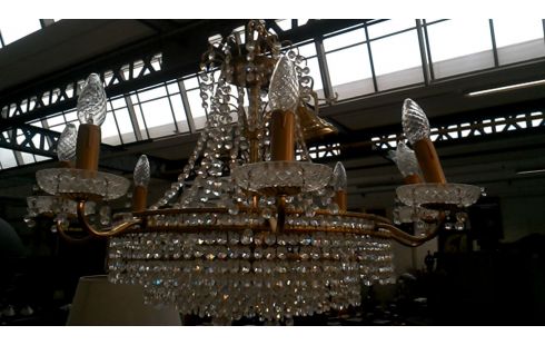 SUSPENSION LAITON CRISTAL