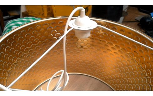 SUSPENSION IKEA OR ROND