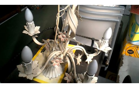 SUSPENSION ECRU BRANCHE FLEUR