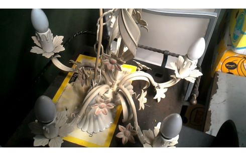 SUSPENSION ECRU BRANCHE FLEUR