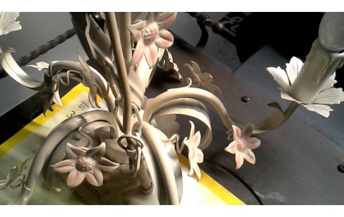 SUSPENSION ECRU BRANCHE FLEUR