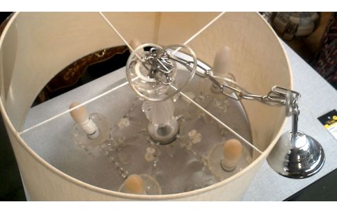 SUSPENSION BRANCHE BEIGE