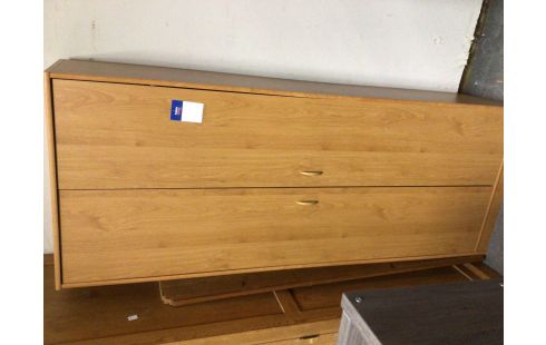 ETAGERE COULEUR HETRE 2 PORTES