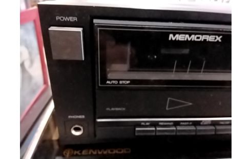 LECTEUR K7 DOUBLE MEMOREX