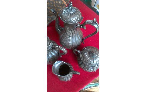 SERVICE A CAFE ANCIEN ARGENTE CORPS