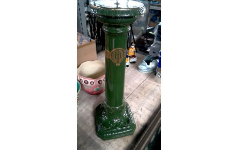 PIED DE STAL GROEN KERAMIEK GOUD