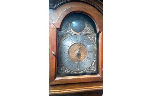 HORLOGE DE PARQUET ANTIQUE CHENE