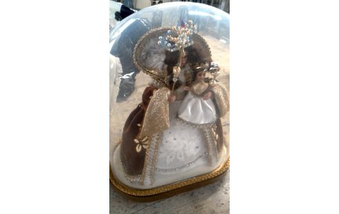 GLOBE OVALE GLACE BORDEAUX