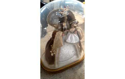 GLOBE OVALE GLACE BORDEAUX