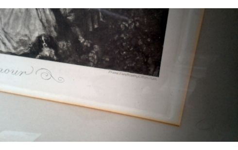 GRAVURE LECON D'AMOUR