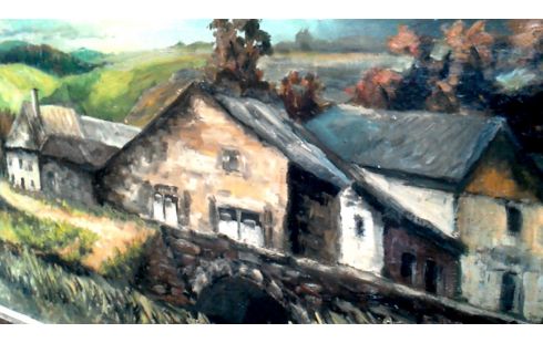 GEMÃLDE, , HEIZKÖRPER, , BAUERNHOF GEWIDMET