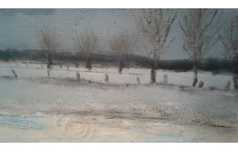 SCHILDERIJ WINTER
