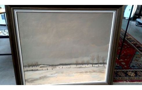 SCHILDERIJ WINTER