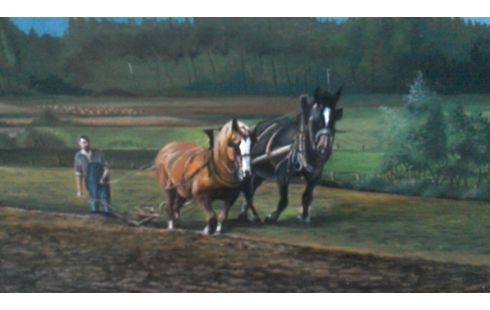 GEMÃLDE GEWIDMET VERGOLDET