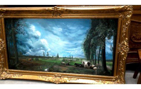 GEMÃLDE GEWIDMET VERGOLDET