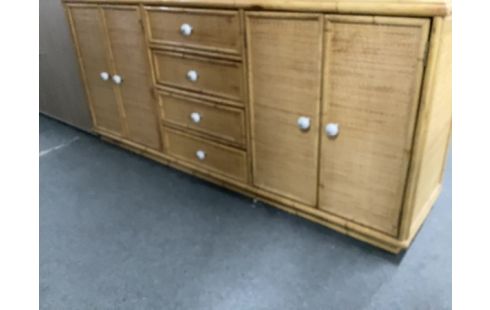BUFFET BAMBOU ROTIN4T 4P