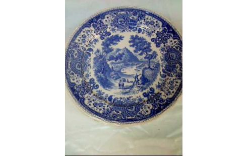 TELLERSET <V&BOCH> BURGENLAND BLAU 6-TLG.