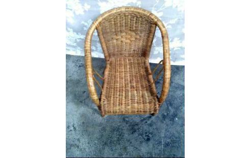 KORBSESSEL RATTAN MINIATUR