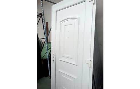 PORTE PVC BLANC SANS CLÉ