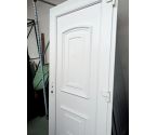 PORTE PVC BLANC SANS CLÉ