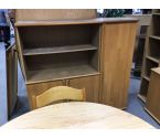 MEUBLE ETAGERE PIN 3 PORTES