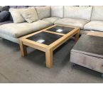 TABLE BASSE CHENE GRANIT