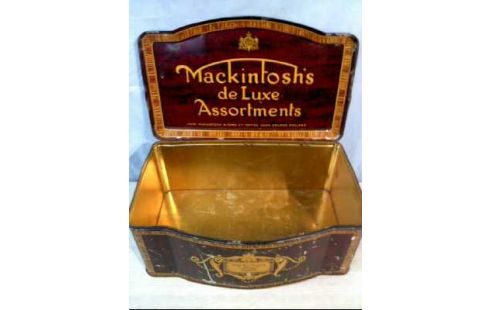 BLECHDOSE ANTIK <MACKINTOSH>