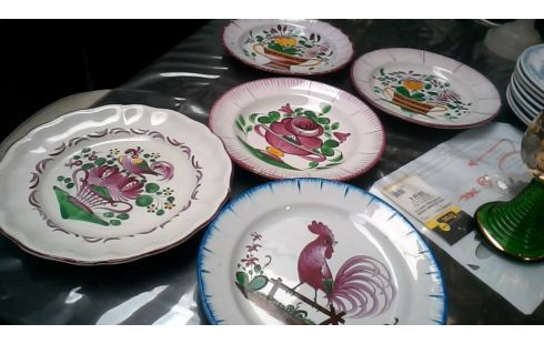 BORD LOT VAN 5 ANTIEK