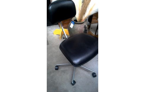 BUREAUSTOEL VINTAGE ZW