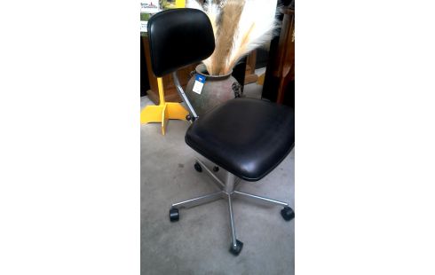 BUREAUSTOEL VINTAGE ZW