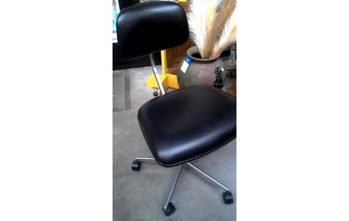 BUREAUSTOEL VINTAGE ZW