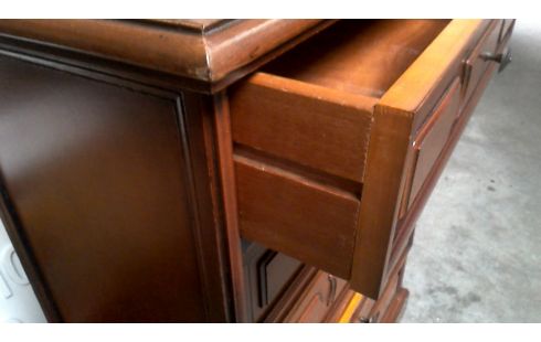CHIFFONNIER MERISIER 5 TIROIRS