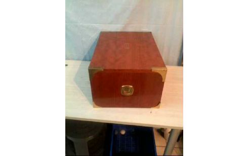 AUFBEWAHRUNGSBOX HOLZ 6-SCHUBLADEN 2-GRIFFE