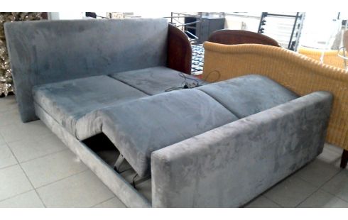 LIT 160X200 ELECTRIQUE GRIS MICROFIBRE