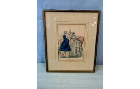 BILD I.R. 1848 2-DAMEN BIEDERMEIER